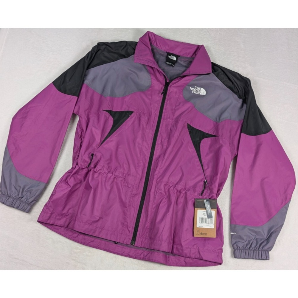 The North Face TNF X Jacket‎ Womens Medium Purple Relaxed Fit Lightweight NWT